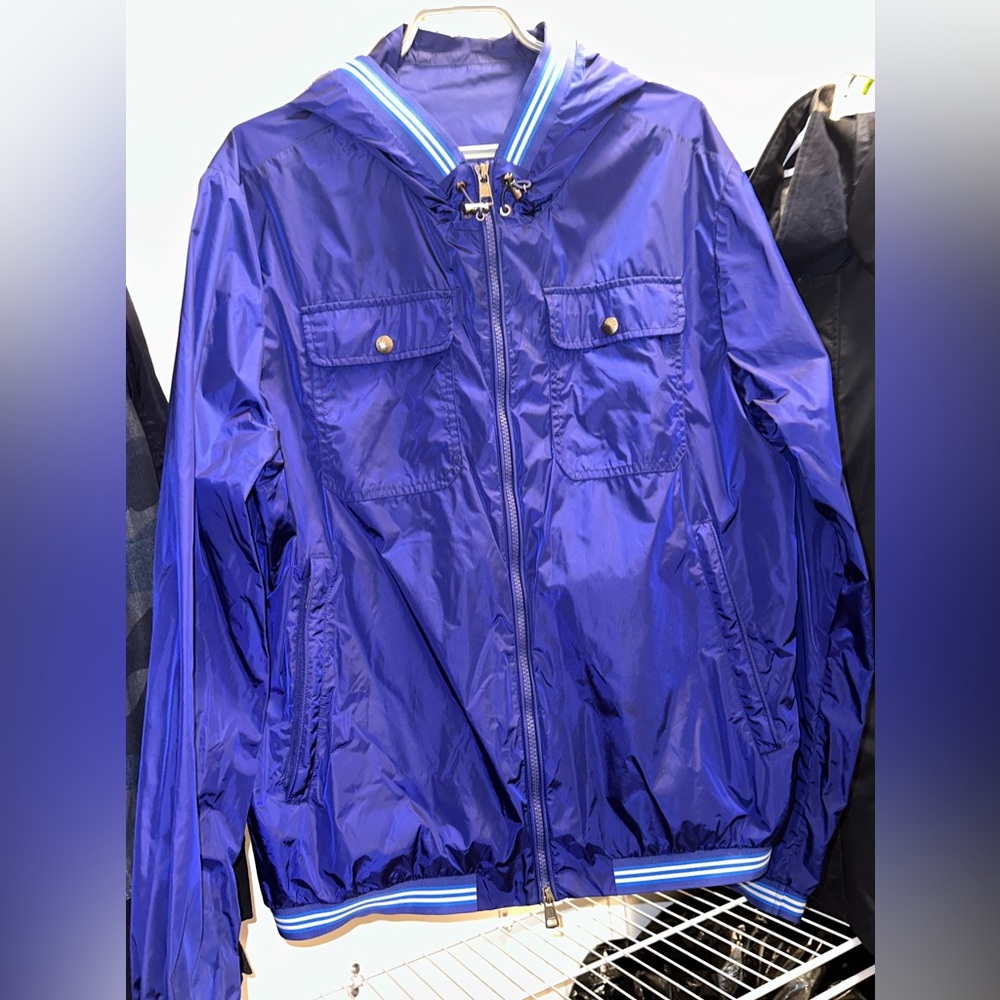 Men’s Moncler hooded windbreaker - size 5